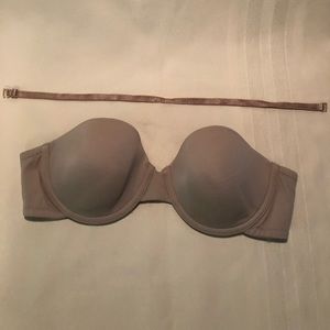 Gillian O’Malley strapless bra 38b in nude